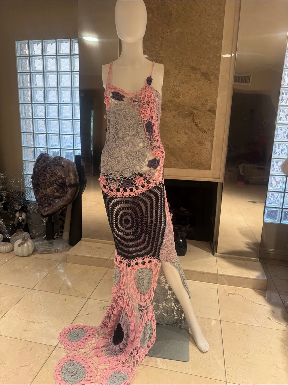 Oceanus Cassandra
Crochet Multi Coloured Evening Gown - Picture 5 of 5